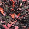 Cooksnap dari Yenni Gunawan untuk resep Tumis labu Jepang bayam merah Vegan