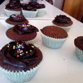 Maureen Abong 's cooksnap of when they made Bailey's chocolate cupcakes.