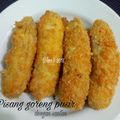 Cooksnap dari Wien's Sri Winarni untuk resep PISANG Goreng Pasir (dg santan)