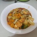 Cooksnap dari Mbok Gendis untuk resep Sweet Spicy Tofu (Oriental Taste)