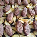 Cooksnap από Έφη Λιακοπούλου στη συνταγή Σουτζουκάκια με πατάτες στο φούρνο