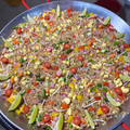 El cooksnap de Carlos Cruz cuando hizo Budín de pan a la sartén.