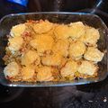El cooksnap de Justino Gonzalez Sanchez cuando hizo Huevos rellenos de pimientos, cebolla y maíz.