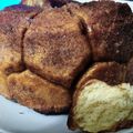 El cooksnap de Patricia Cereijo cuando hizo Torta panal de abejas o torta de bollitos. Primavera.