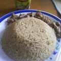 El cooksnap de Meme cuando hizo Arroz frito chino.
