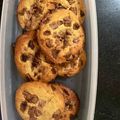 El cooksnap de Abril Chaves cuando hizo Cookies con chips de chocolate.