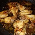 El cooksnap de Vane Mayor Salmeron cuando hizo Alitas con cerveza y miel.