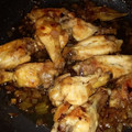 El cooksnap de Vane Mayor Salmeron cuando hizo Alitas con cerveza y miel.