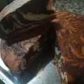 El cooksnap de Abigail Martorelli cuando hizo Bizcochuelo marmolado húmedo.