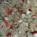 El cooksnap de Pilar Serrano Gómez cuando hizo Ensalada multicolor de quinoa y arroz integral.