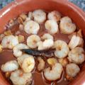El cooksnap de Maria Martinez Navarro cuando hizo Gambas al ajillo.