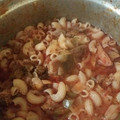 El cooksnap de Ezequiel Joaquin Quintana cuando hizo Guiso de fideos con carne.