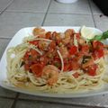 jessamata's cooksnap of when they made Quick Shrimp pasta.