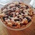 El cooksnap de Fabiana Daguer cuando hizo Tarta de manzana y crema pastelera sin huevo.
