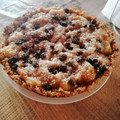El cooksnap de Fabiana Daguer cuando hizo Tarta de manzana y crema pastelera sin huevo.