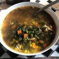 Felix Cortes's cooksnap of when they made Bibi’s “Everything Soup”.