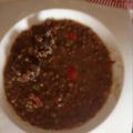 El cooksnap de villarejodemiguel cuando hizo Lentejas con arroz y chorizo.
