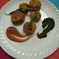Nipi Arora's cooksnap of when they made Batata vada.