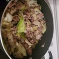 Jessica Muise's cooksnap of when they made Cabbage and ground beef.