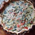 El cooksnap de Mario H. Davi cuando hizo Tarta de zapallitos y queso.