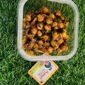 Mao roi का कुकस्नैप जब उन्होंने चना चाट(chana chaat recipe in hindi) बनाया था।