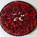 El cooksnap de Maria Lenu cuando hizo Tarta de frutillas con crema!!!.
