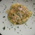El cooksnap de pilucaserrano cuando hizo Spaghetti con boletus y queso cheddar maduro.
