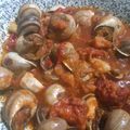 El cooksnap de Manuela Gamez Vaquerizo cuando hizo Caracoles chupaeros con tomate.