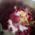 El cooksnap de Pau Rosainz cuando hizo Mermelada de frambuesa.