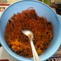Falguni Shah's cooksnap of when they made સેઝવાન ફ્રાઈડ રાઈસ (Schezwan Fried Rice Recipe In Gujarati).