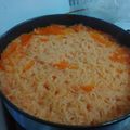El cooksnap de Fathy Padilla cuando hizo Arroz rojo con zanahorias.