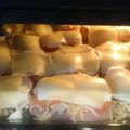 Lőrincz Éva Cooksnap-ja, amikor elkészítette a(z) Borzas Csirkemell receptet.