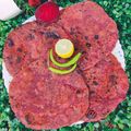 Madhu Jain का कुकस्नैप जब उन्होंने बीटरूट पराठा (Beetroot Paratha recipe in hindi) बनाया था।