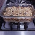 El cooksnap de Monafranck cuando hizo Crumble de Manzana con Avena y Frutas Secas (s/masa).