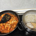 El cooksnap de Francis Gilabert Garcia cuando hizo Merluza en salsa con guarnición de arroz blanco.