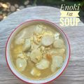 Cooksnap dari Icha Khairunnisa untuk resep 488. Enoki Egg Soup
