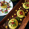 Madhvi Dwivedi का कुकस्नैप जब उन्होंने इंस्टेंट चीज़ कॉर्न ढोकला (Instant cheese corn dhokla recipe in hindi) बनाया था।