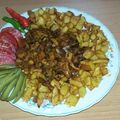 کوک اسنپ Golegandom بعد از امتحان کردن خوراک مرغ و قارچ.