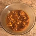 El cooksnap de Puerto cuando hizo Contras de pollo a la barbacoa con thermomix.