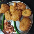 Pinal Patel's cooksnap of when they made બટાકા ના ભજીયા.