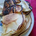 El cooksnap de Claudia Garcia cuando hizo Pancakes.