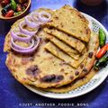 Diksha Saha's cooksnap of when they made Aloo Parathas.
