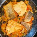 El cooksnap de micky cuando hizo Bacalao con sanfaina (Montse).