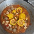 Cooksnap dari Fivien Meylaningrum untuk resep Udang🦐cumi🦑jagung🌽 saos padang.