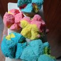 Cooksnap dari Lika Audyluna untuk resep Bolu kukus mekrok (rainbow)