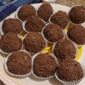 El cooksnap de Romina Alexandra Etienne cuando hizo Trufas de chocolate con licor.