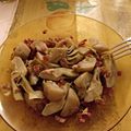 El cooksnap de JESUS SANCHEZ cuando hizo Alcachofas baby con jamón.