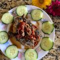 Cooksnap của Minh Hayes khi họ làm theo món Cá thu nhật kho