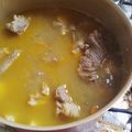 El cooksnap de Guerrera de la Fe cuando hizo Caldo de lentejas.