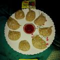 Sonali Banerjee's cooksnap of when they made ভেজ মোমো (Veg Momo recipe in Bengali).